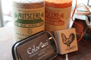 Egg wrapping supplies