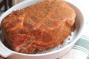Seasoned pork