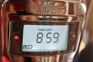 Slow cooker timer