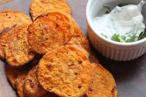 Finished sweet potatoes