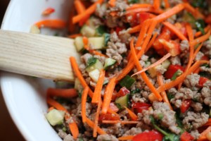 Lettuce wrap filling