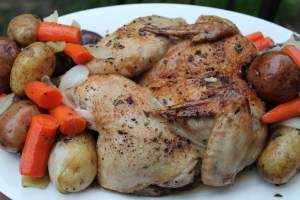 Roasted chicken