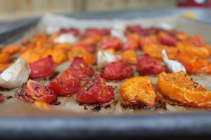 Oven roasted tomatoes