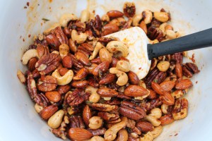Mix spiced nuts